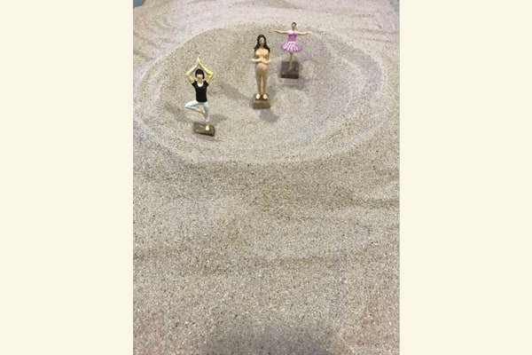 Técnicas expressivas não verbais - Lúdicas - Sandplay